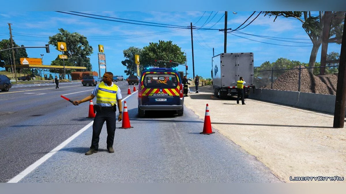 Peugeot Partner II Gendarmerie / GTA 5