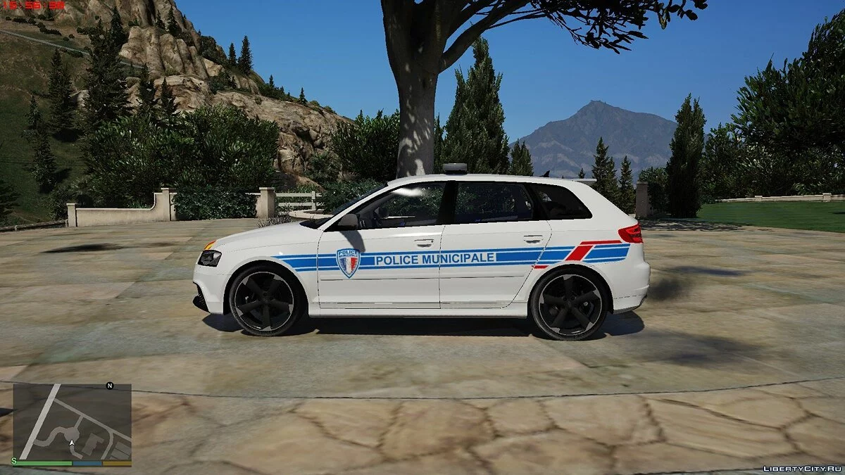 Audi RS3 french police municipale [noELS-ELS] / GTA 5