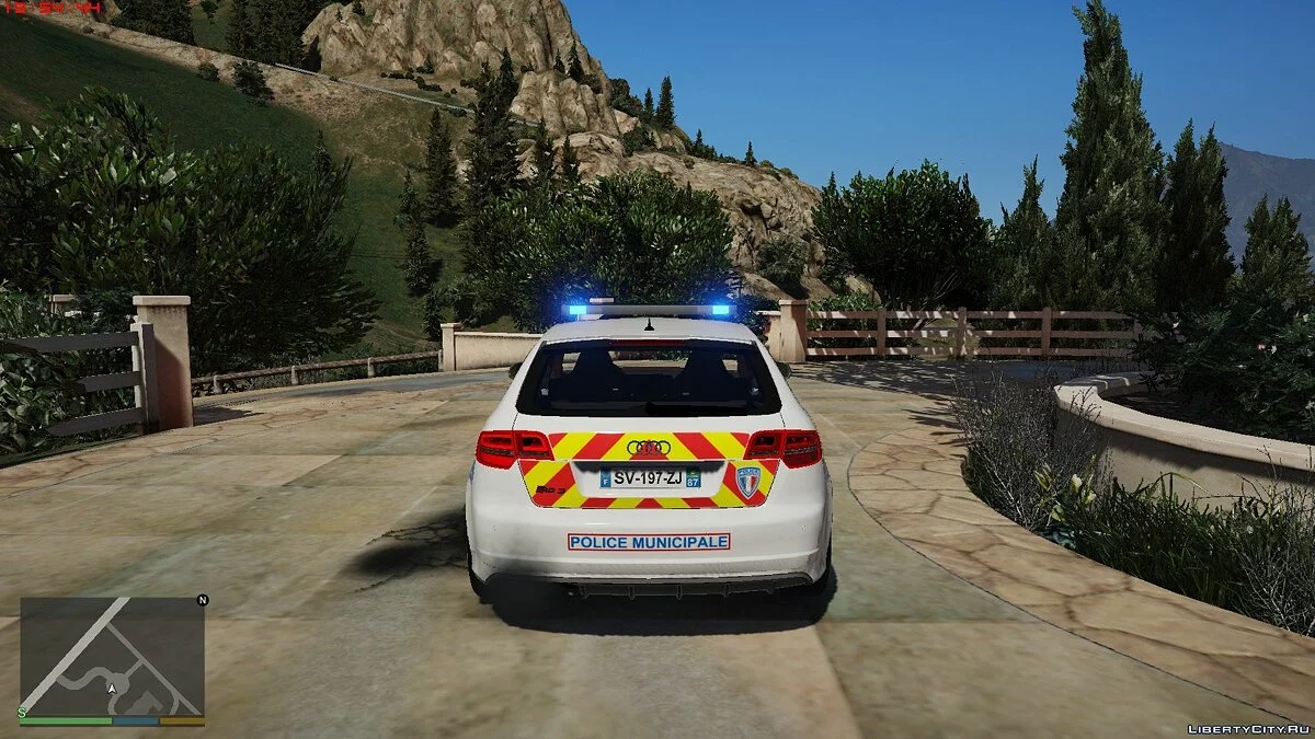 Audi RS3 french police municipale [noELS-ELS] / GTA 5