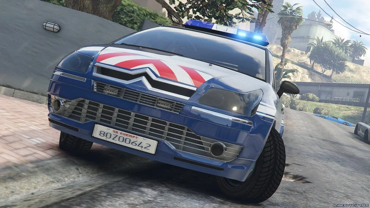 Citroën C4 Gendarmerie / GTA 5
