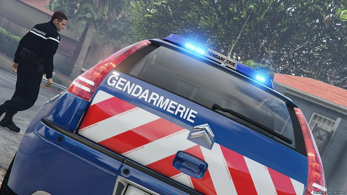Citroën C4 Gendarmerie / GTA 5