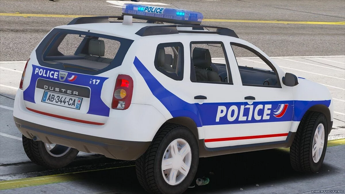 Dacia Duster Police Nationale[ELS] 1.0 / GTA 5