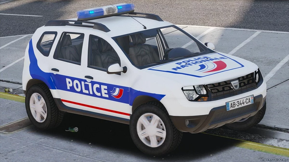 Dacia Duster Police Nationale[ELS] 1.0 / GTA 5