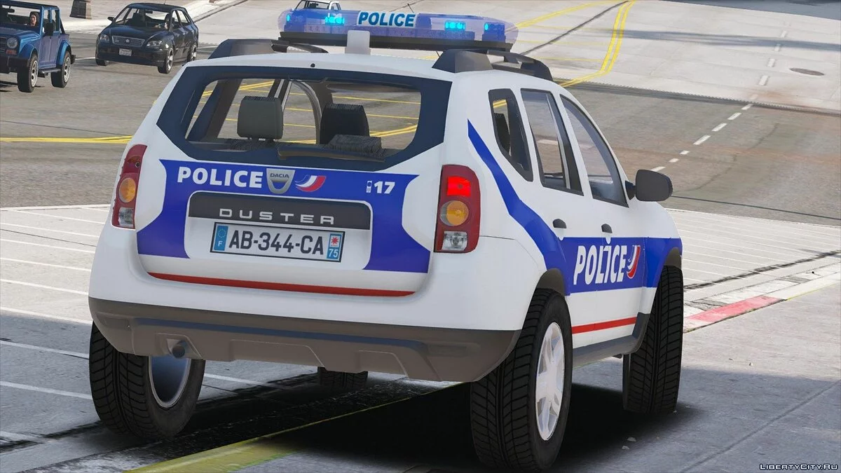 Dacia Duster Police Nationale[ELS] 1.0 / GTA 5