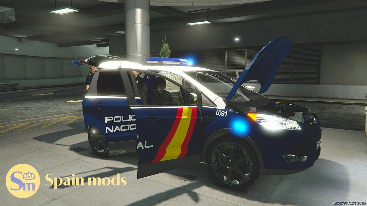 FORD KUGA (versión Policía Nacional) ELS 1.0 / GTA 5