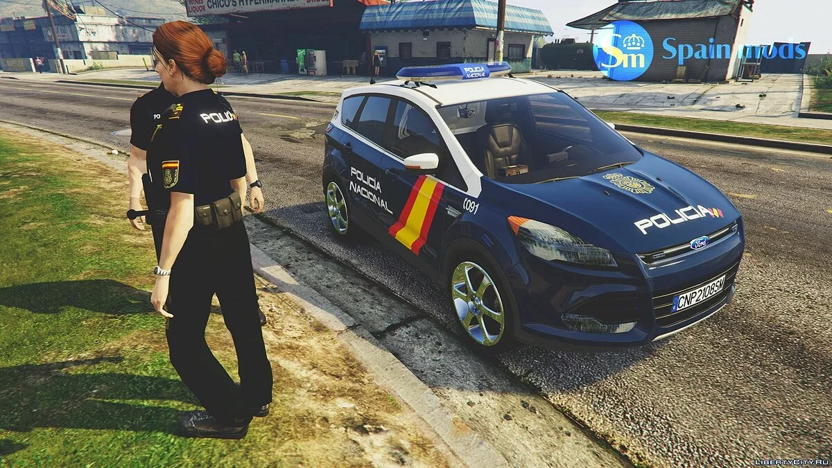 FORD KUGA (versión Policía Nacional) ELS 1.0 / GTA 5