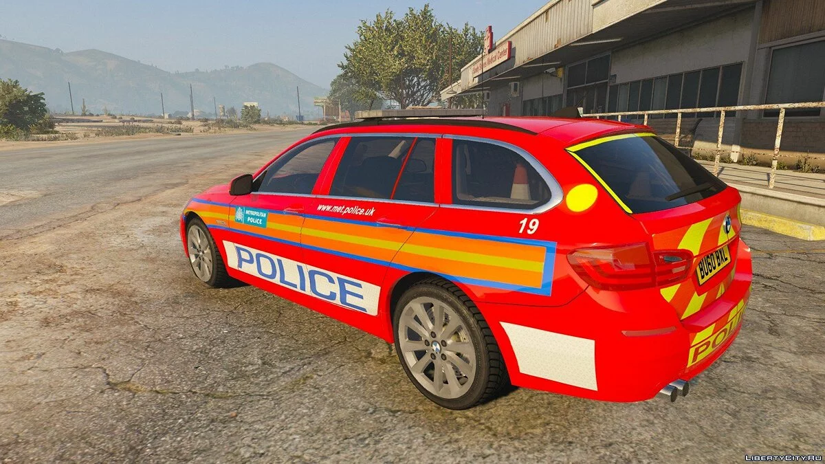Metropolitan Police DPG BMW 525D Touring [ELS] / GTA 5