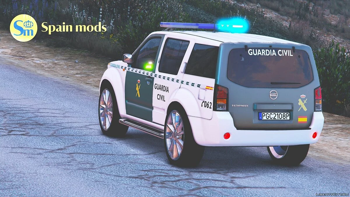 Nissan Pathfinder (versión Guardia Civil) ELS 1.0 / GTA 5