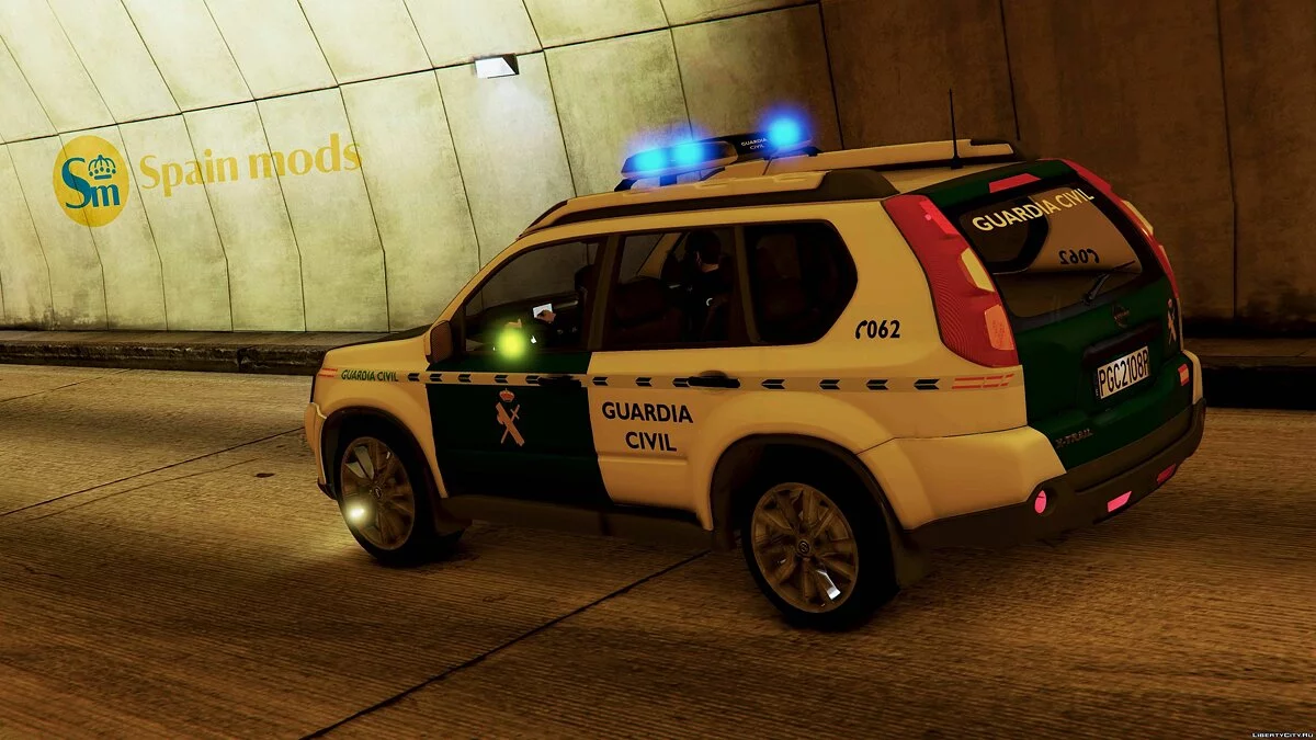 NISSAN X-TRAIL (versión Guardia Civil) ELS 1.0 / GTA 5