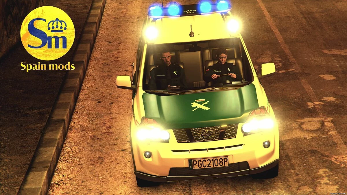 NISSAN X-TRAIL (versión Guardia Civil) ELS 1.0 / GTA 5