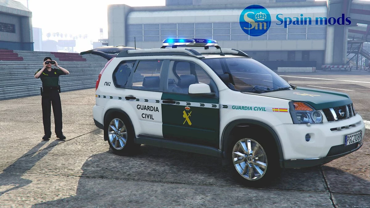 NISSAN X-TRAIL (versión Guardia Civil) ELS 1.0 / GTA 5