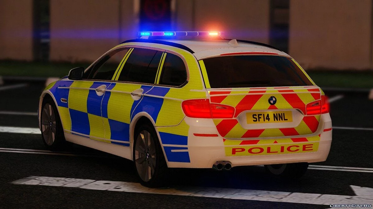 Police 2014 BMW 530d [ELS] V1 / GTA 5