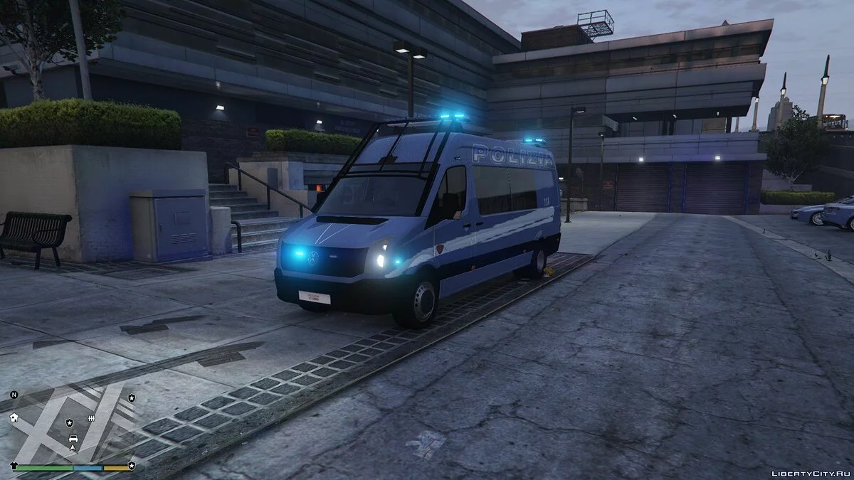 Polizia Reparto Mobile - Volkswagen Crafter ELS 1.0 / GTA 5