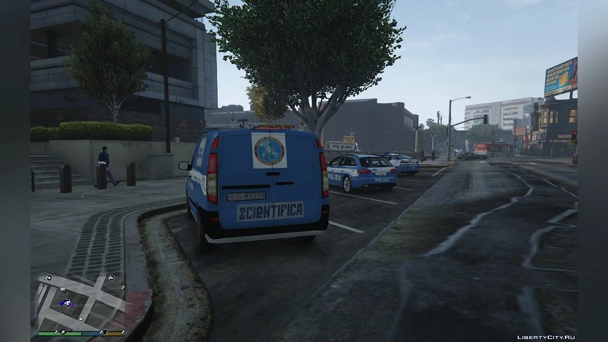 Polizia Scientifica - Mercedes Vito (Coroner) / GTA 5