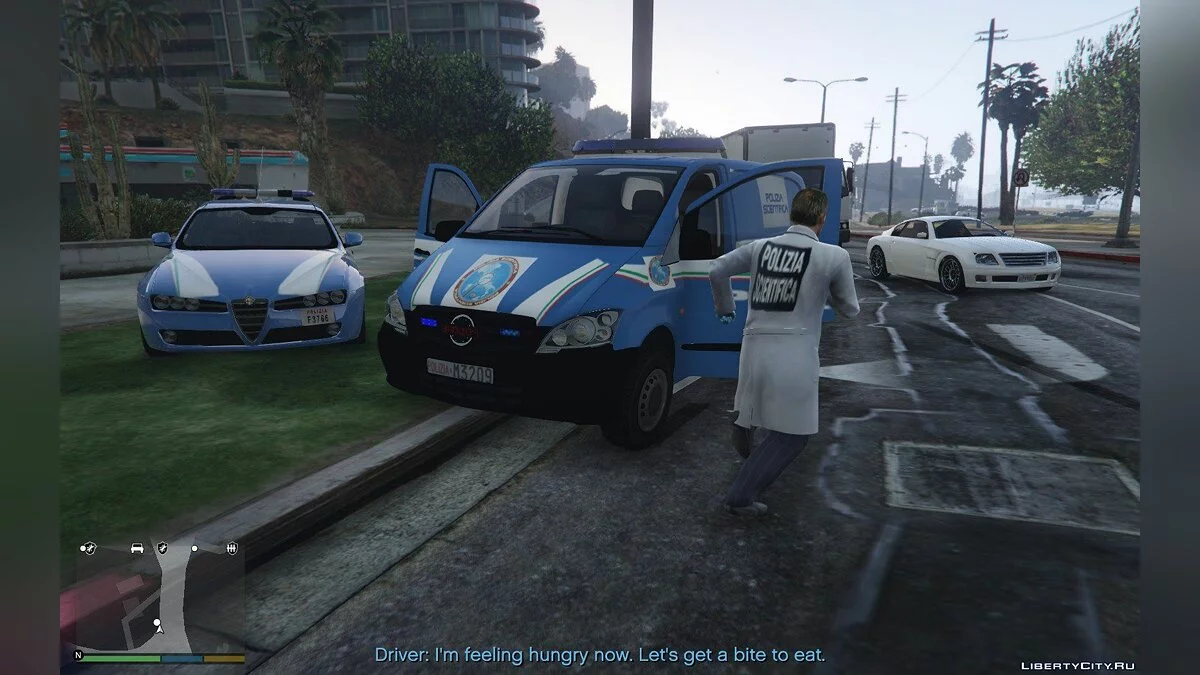 Polizia Scientifica - Mercedes Vito (Coroner) / GTA 5