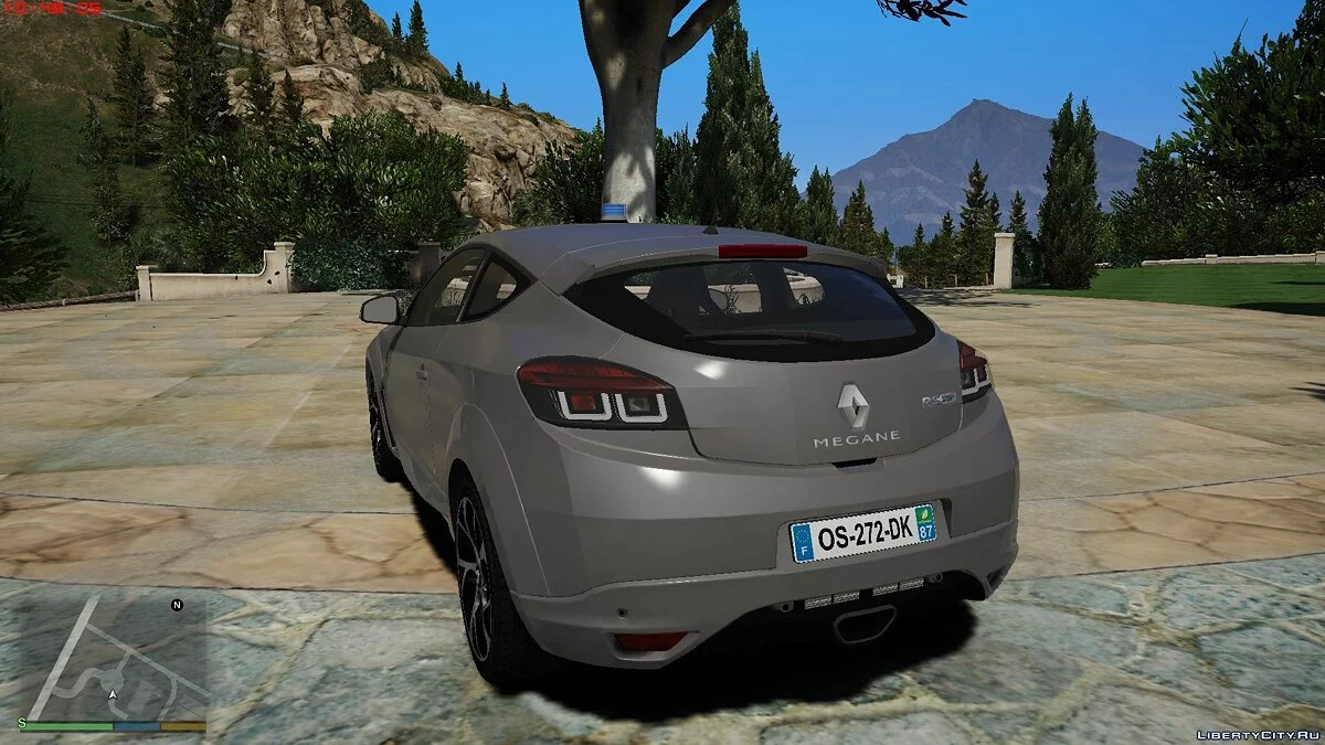 Renault mégane RS unmarked French police [noELS-ELS] 1.0 / GTA 5