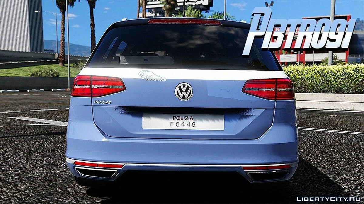 2015 Volkswagen Passat - Polizia Italiana 1.0 / GTA 5