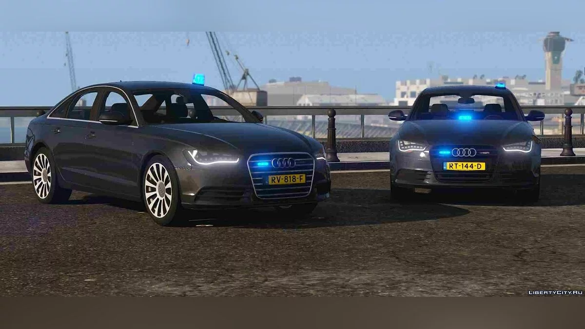 Audi A6 c7 Politie Arrestatieteam 1.0 / GTA 5