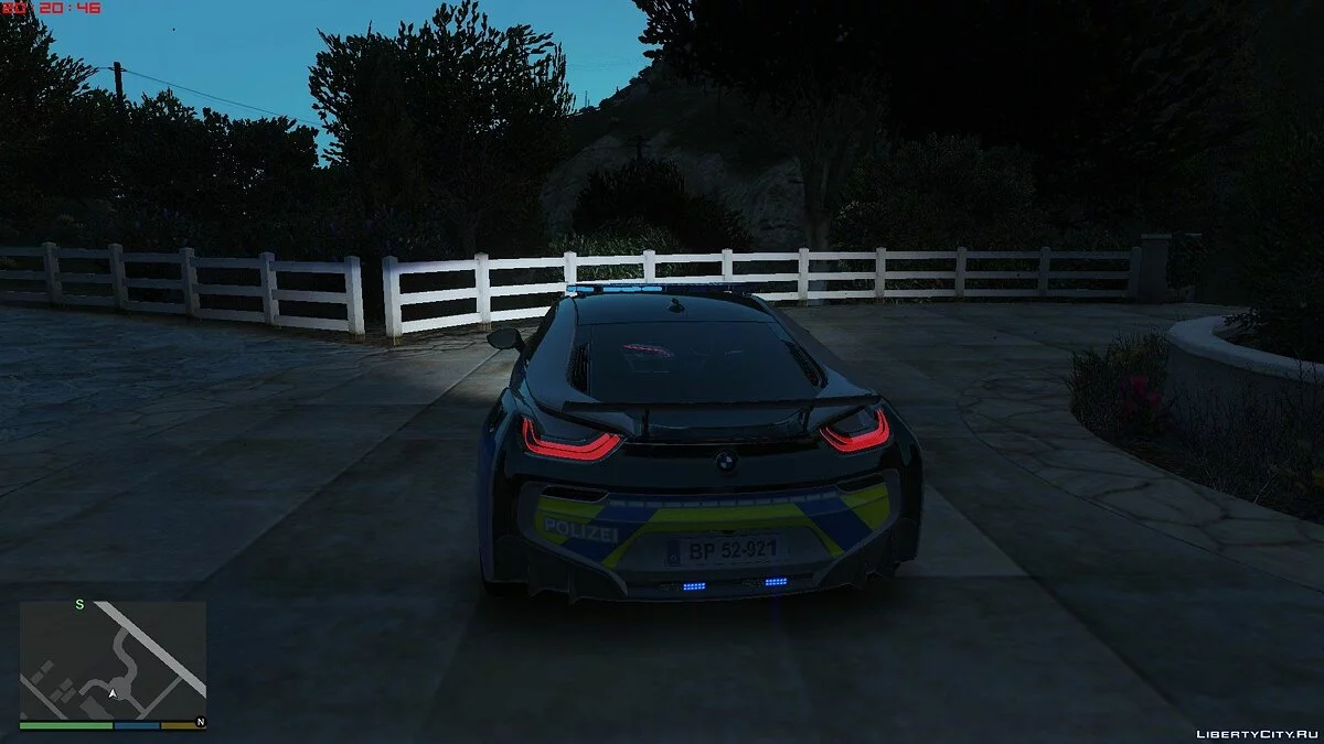 BMW i8 AC Schnitzer German police [noELS-ELS] 1.0 / GTA 5