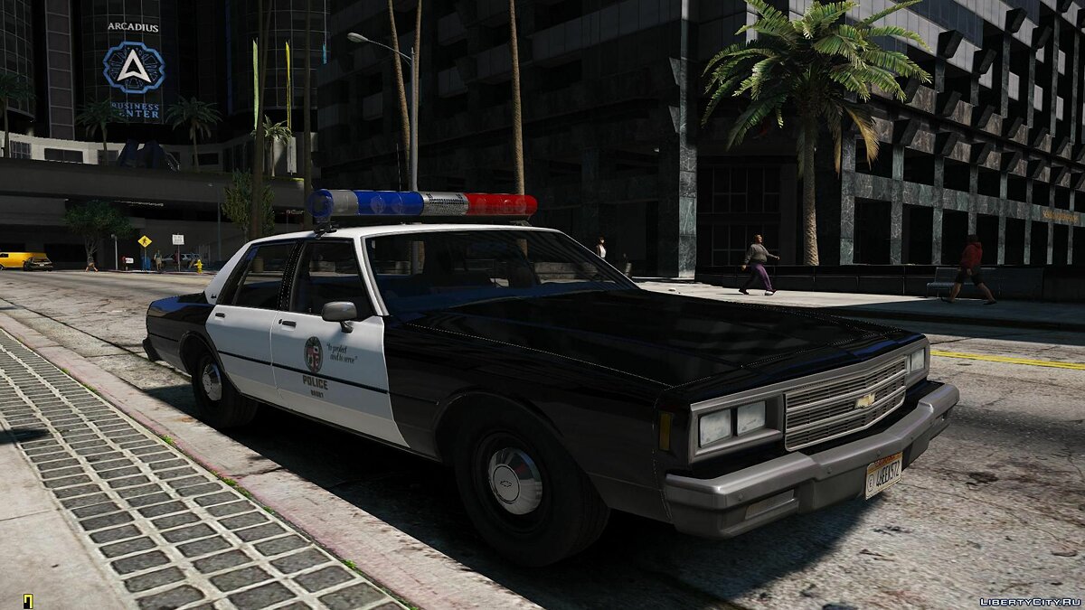 Скачать [ELS] 1980s LAPD Car Pack для GTA 5