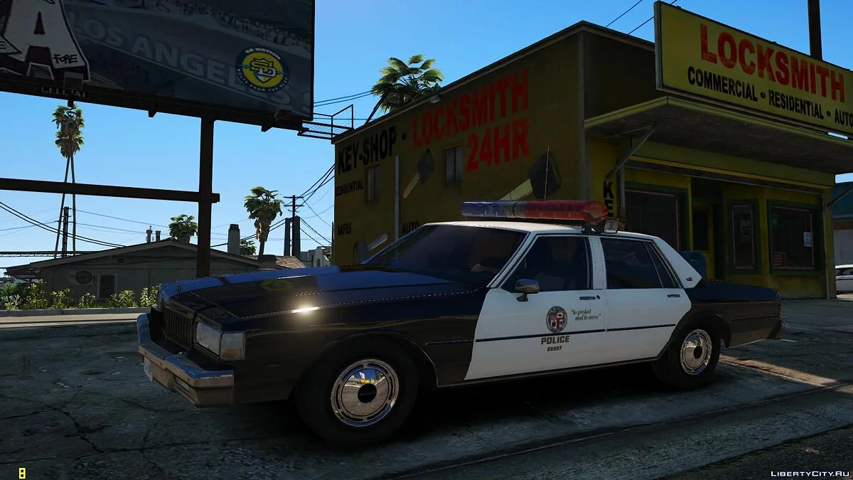 [ELS] 1980s LAPD Car Pack / GTA 5