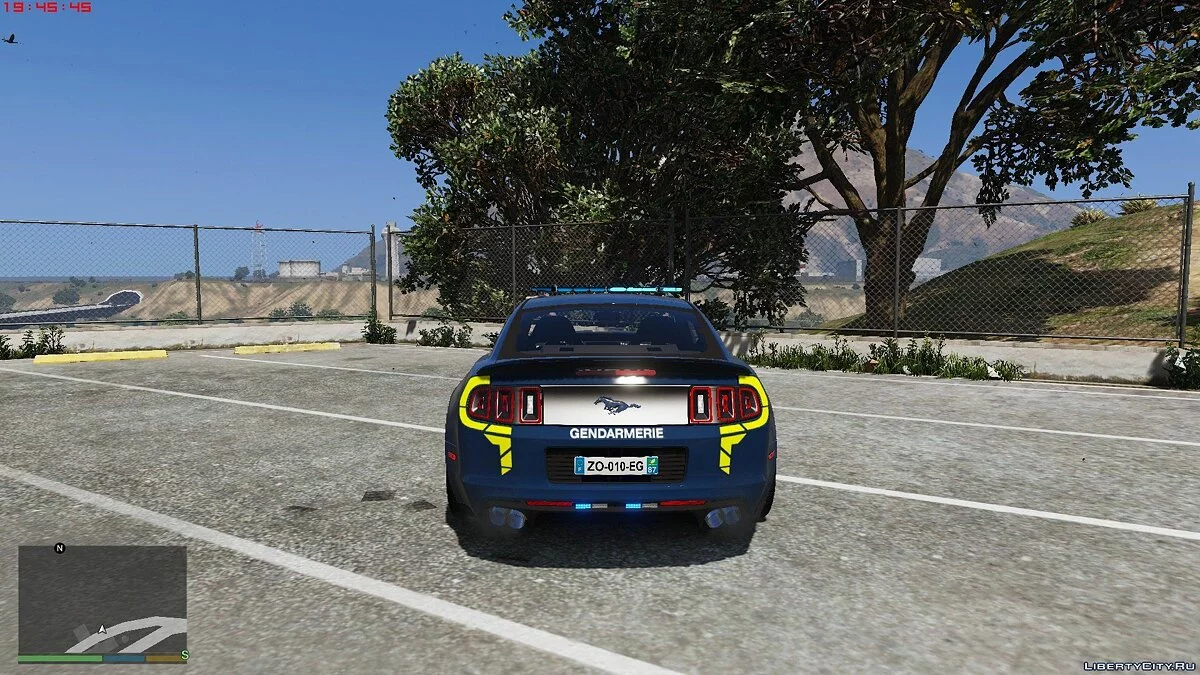 Ford mustang NFS French gendarmerie [noELS-ELS] 1.0 / GTA 5