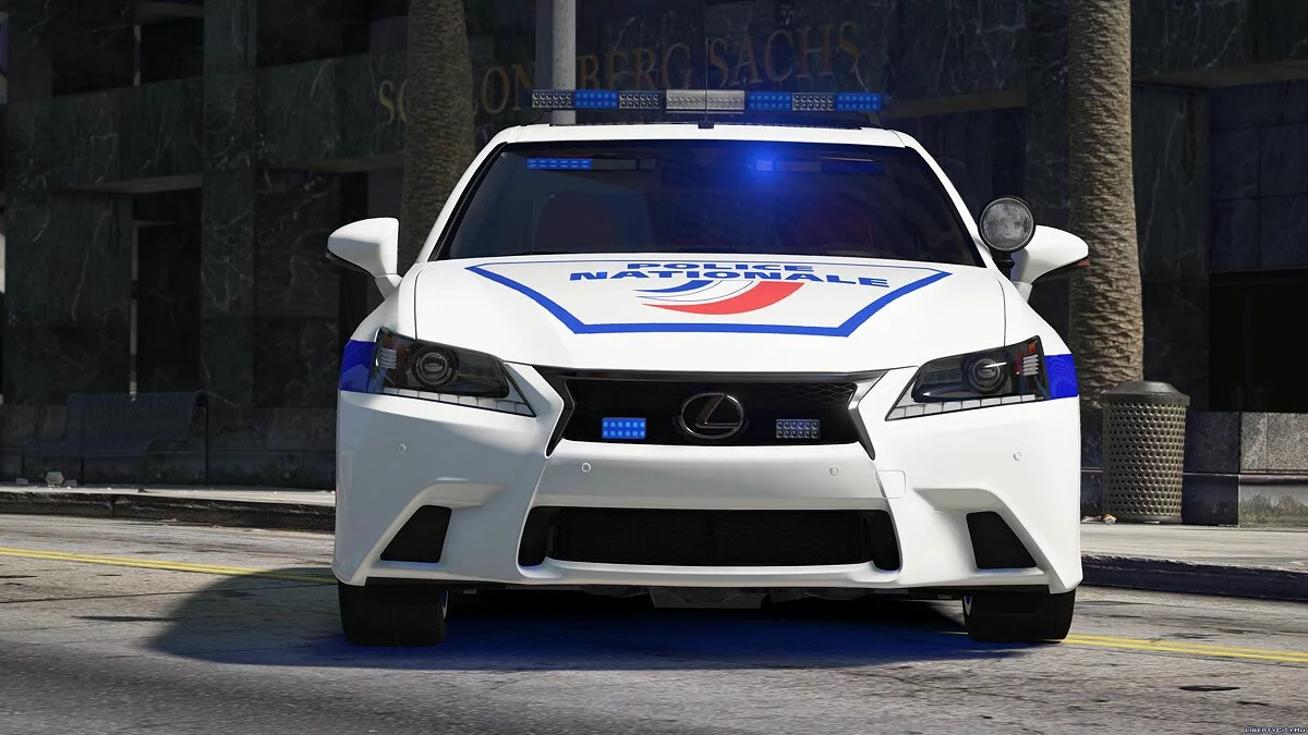 Lexus GS 350 Police Nationale 1.0 / GTA 5