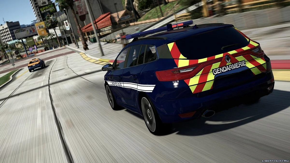 Renault Megane IV Estate Gendarmerie 1.0 / GTA 5