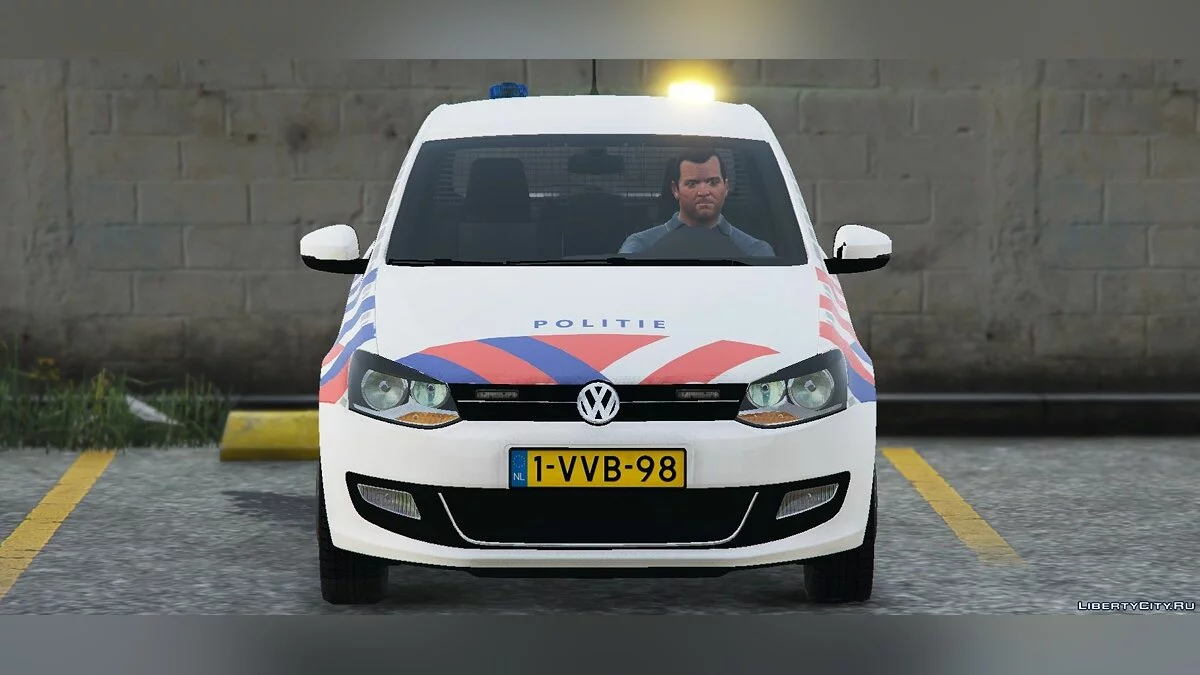 2011 Volkswagen Polo Politie [ELS] [NEW VERSION] 1.0 / GTA 5