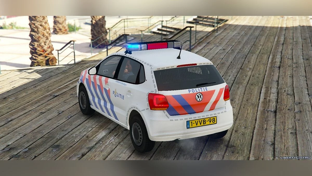 2011 Volkswagen Polo Politie [ELS] [NEW VERSION] 1.0 / GTA 5