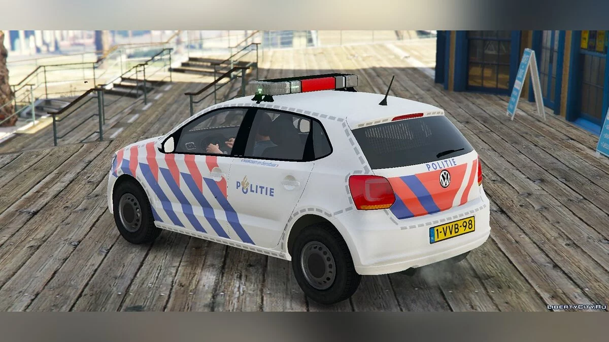 2011 Volkswagen Polo Politie [ELS] [NEW VERSION] 1.0 / GTA 5