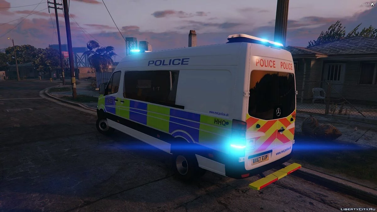 2017 London Metropolitan Police Borough Support Unit [ELS] 1.0 / GTA 5