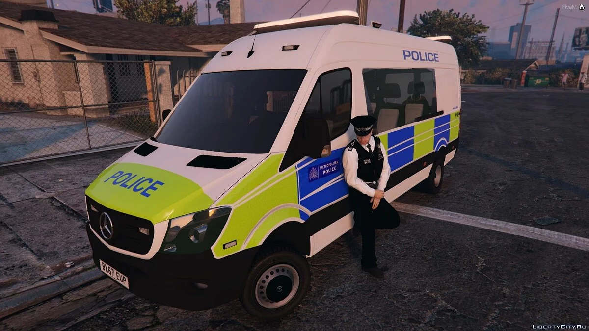 2017 London Metropolitan Police Borough Support Unit [ELS] 1.0 / GTA 5