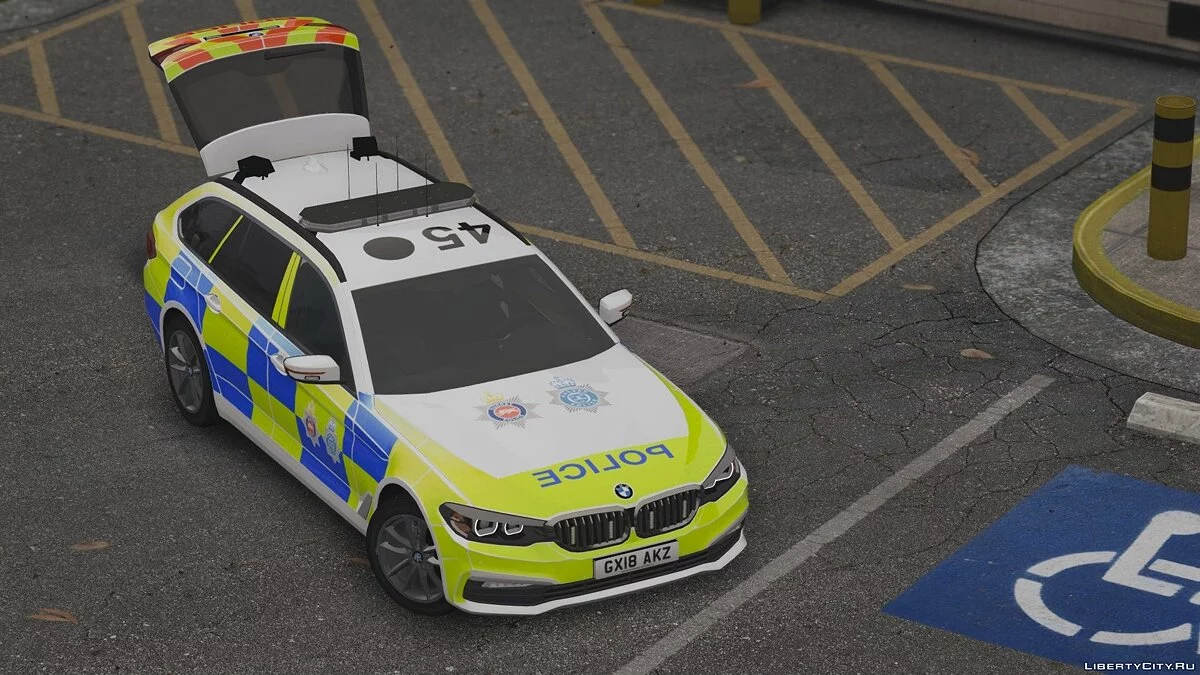 2018 Surrey/Sussex Police BMW 5 Series Touring [ELS] 1.0 / GTA 5