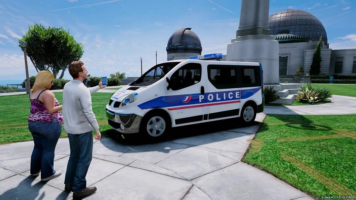 Renault Trafic Police Nationale 1.0 / GTA 5