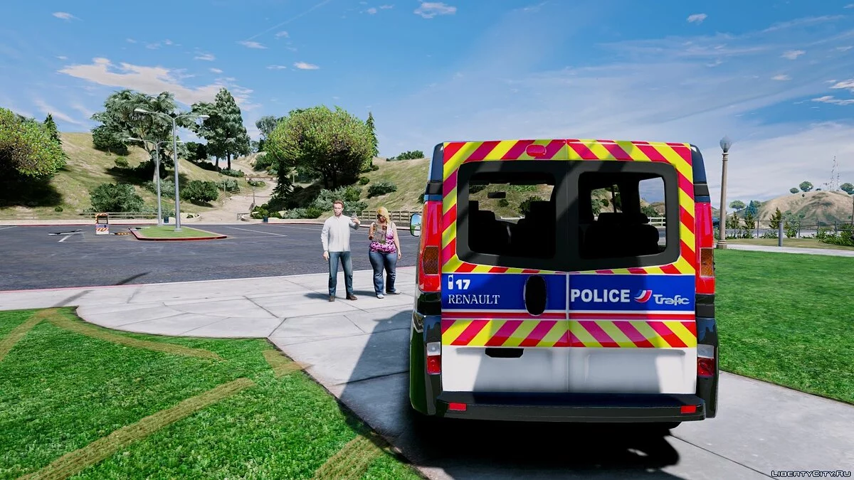 Renault Trafic Police Nationale 1.0 / GTA 5