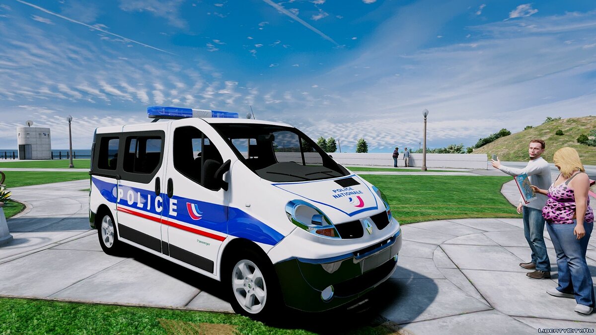 Скачать Renault Trafic Police Nationale 1.0 для GTA 5