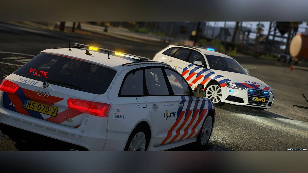 Audi a6 2018 Dutch Police / GTA 5