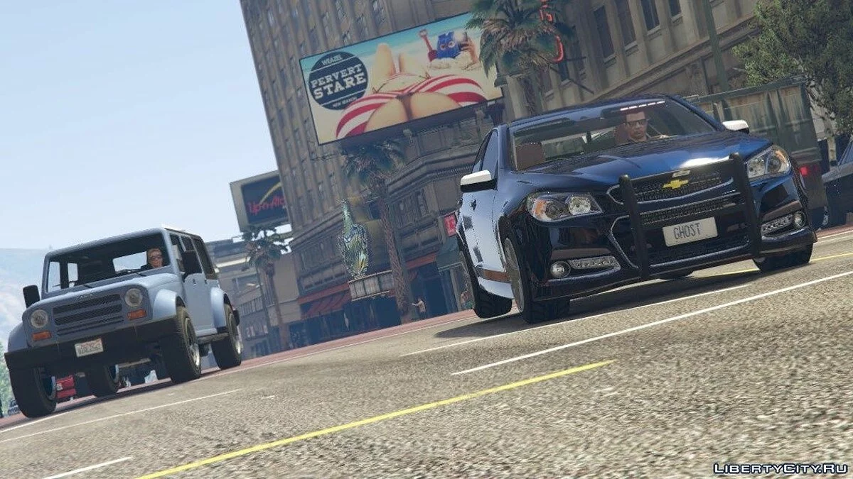 [ELS] Unmarked Chevrolet SS V0.1 / GTA 5