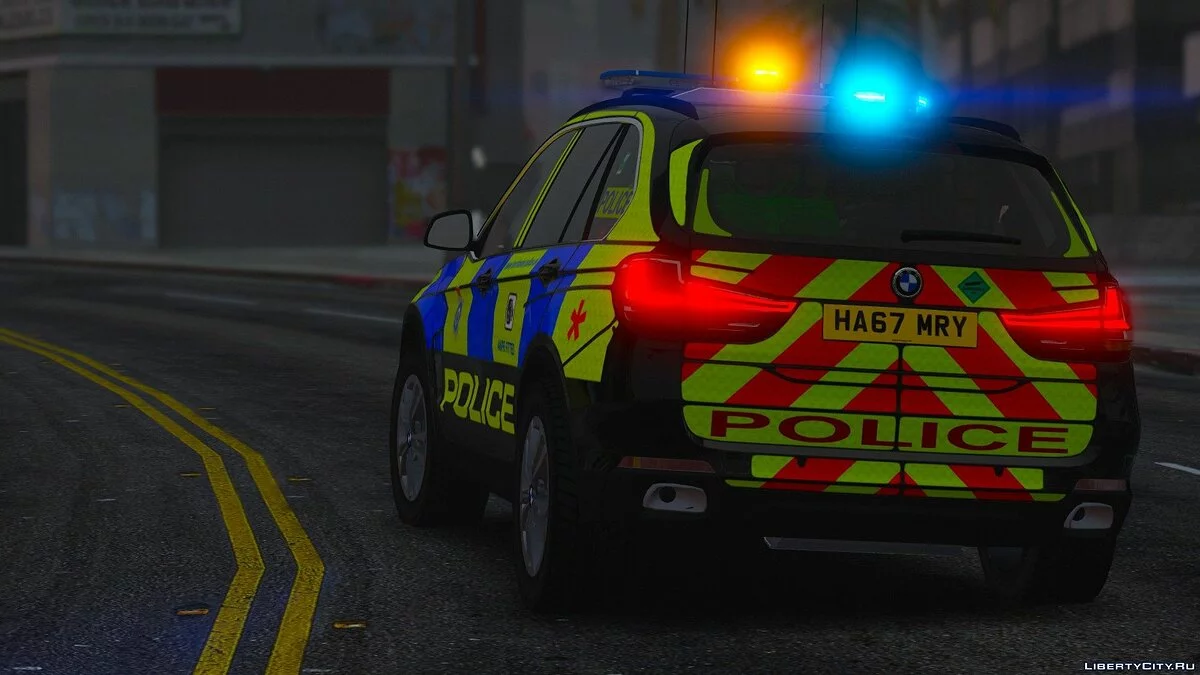 Harchester Police BMW X5 F15 ARV [ELS] / GTA 5