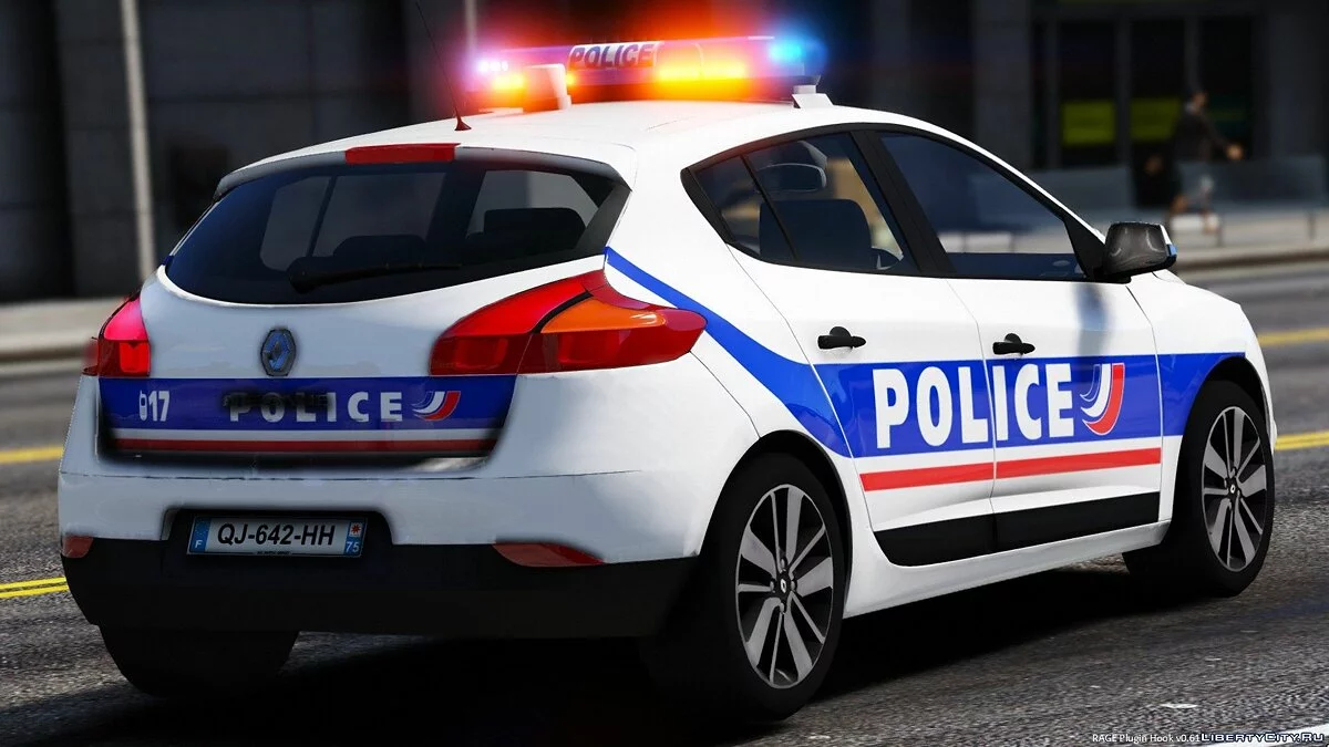 Megane Estate Police Nationale [ELS] / GTA 5