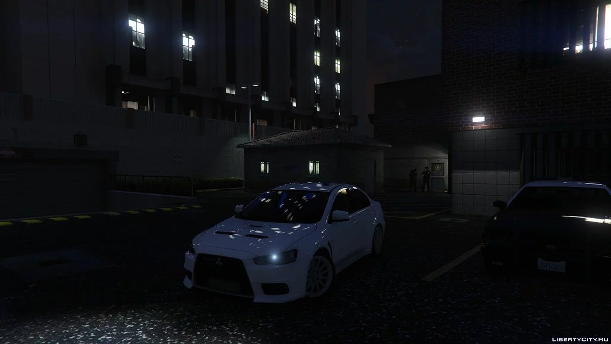 Mitsubishi Lancer Evolution X Kriminalpolizei 0.1 / GTA 5