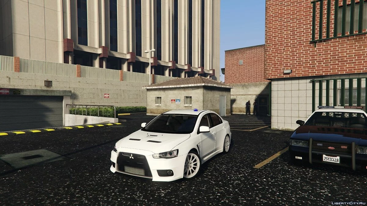 Mitsubishi Lancer Evolution X Kriminalpolizei 0.1 / GTA 5