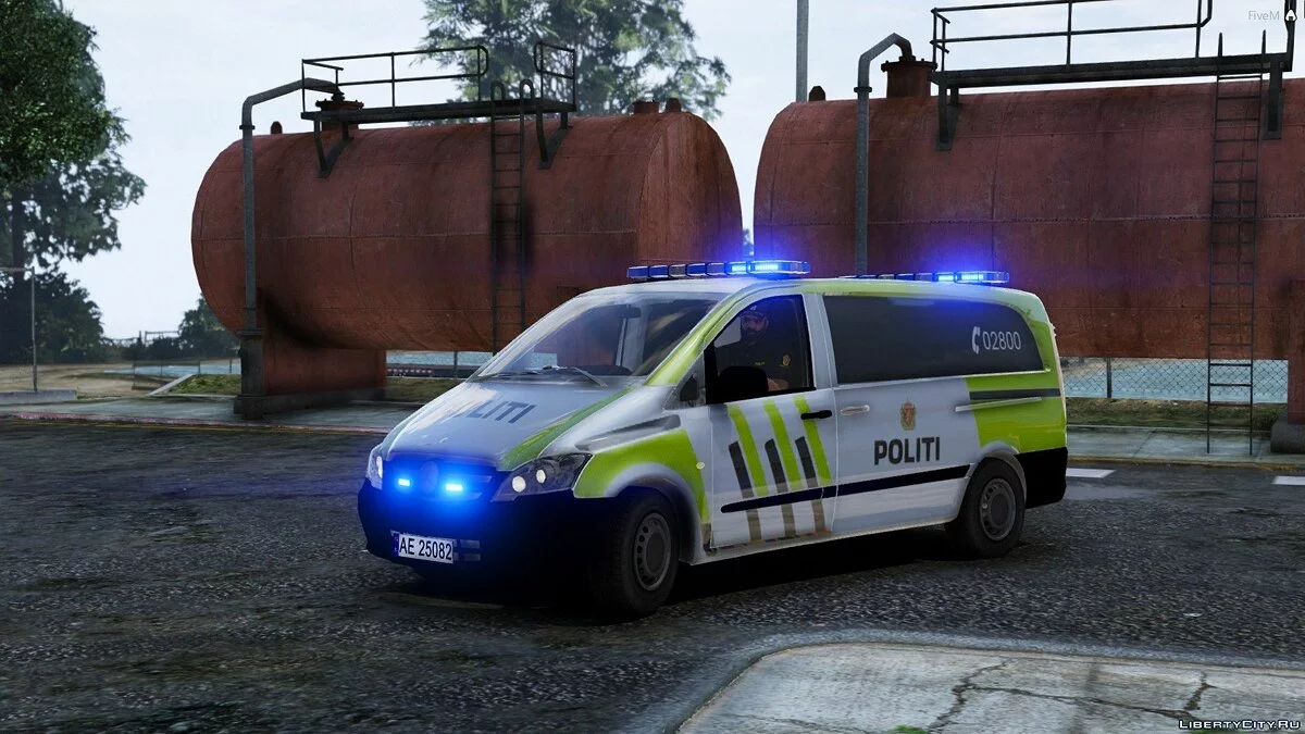 NORWEGIAN POLICE VITO / NORSK POLITI VITO [ELS] [TEMPLATE] 1.0v / GTA 5