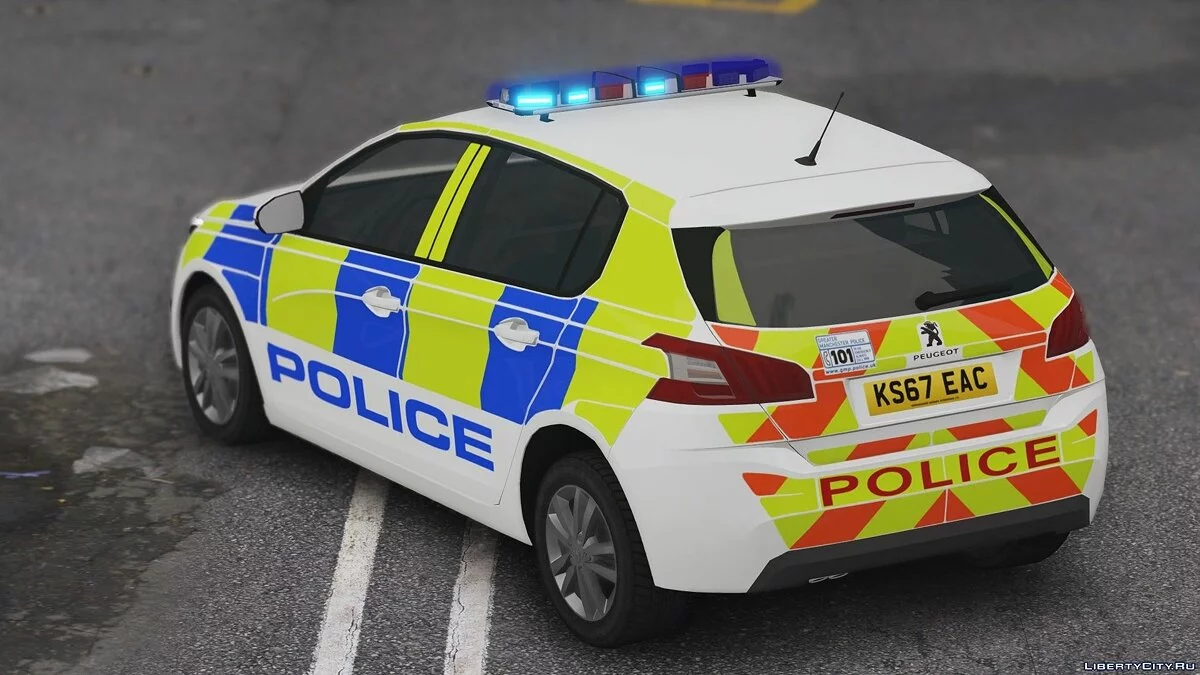 Peugeot 308 Greater Manchester Police [ELS] 1.0 / GTA 5