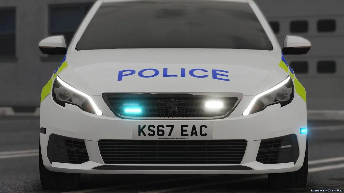 Peugeot 308 Greater Manchester Police [ELS] 1.0 / GTA 5