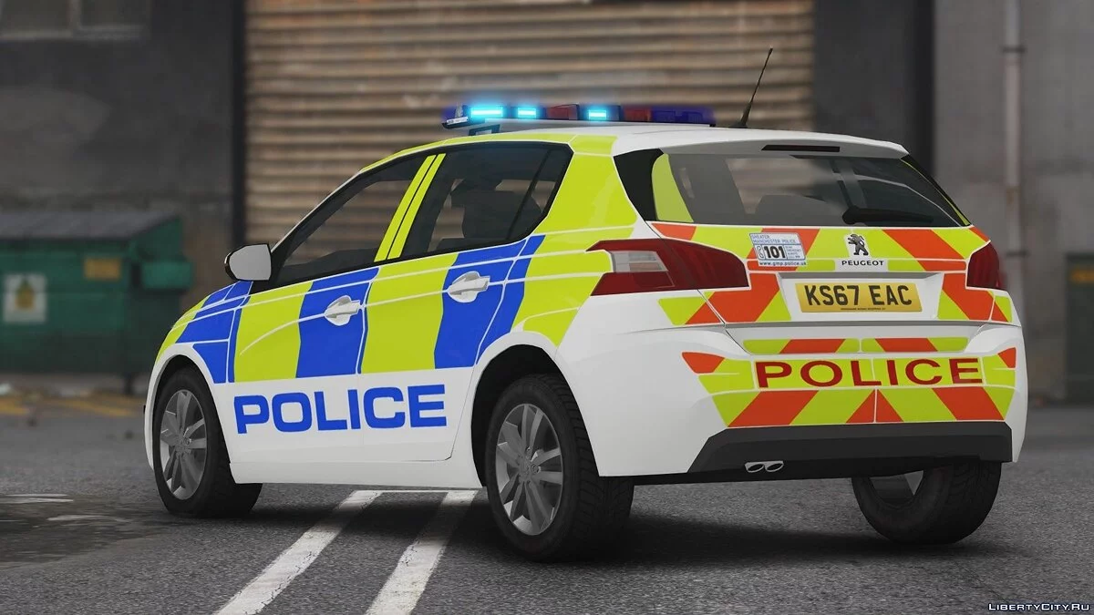Peugeot 308 Greater Manchester Police [ELS] 1.0 / GTA 5