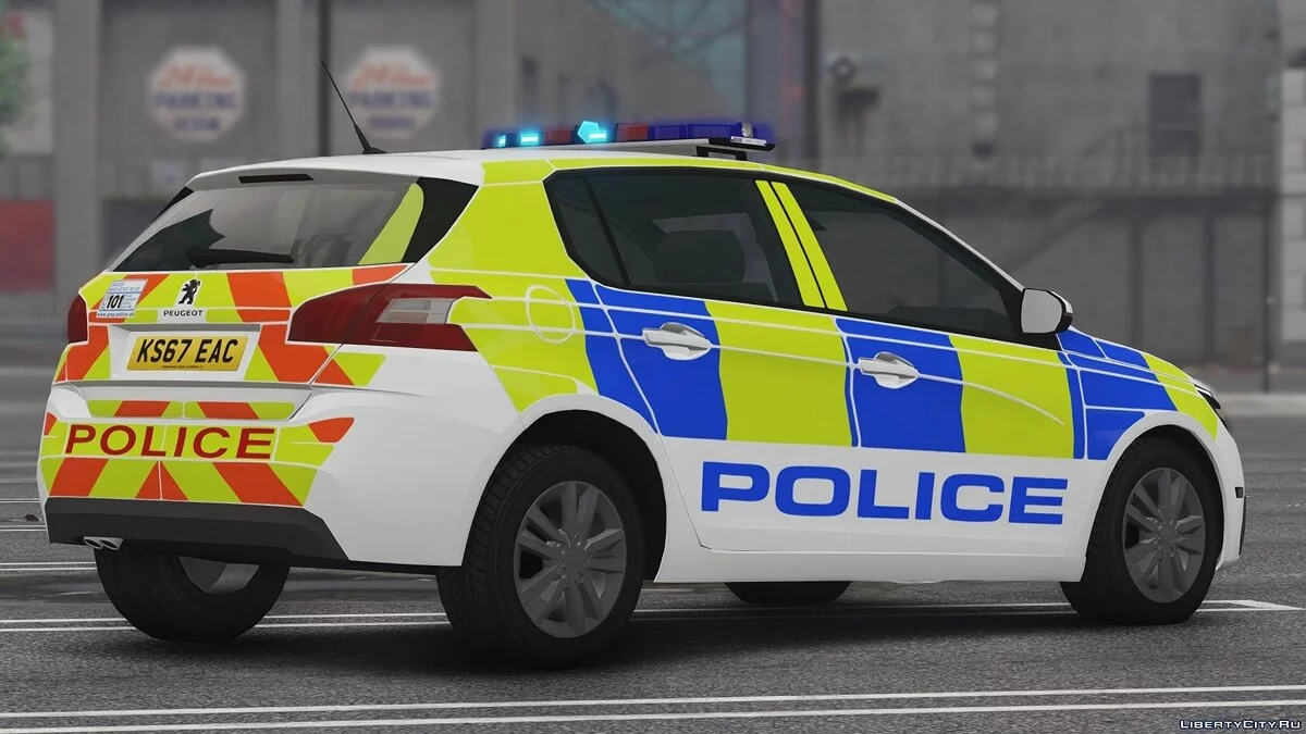 Peugeot 308 Greater Manchester Police [ELS] 1.0 / GTA 5