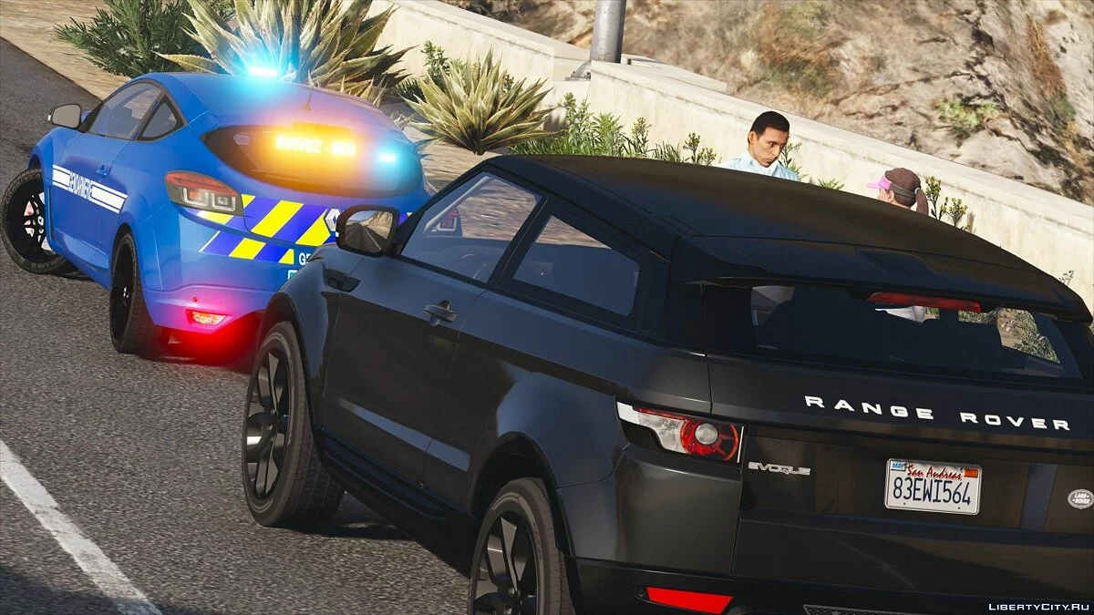 RENAULT Megane R.S. Gendarmerie ERI[ELS] / GTA 5