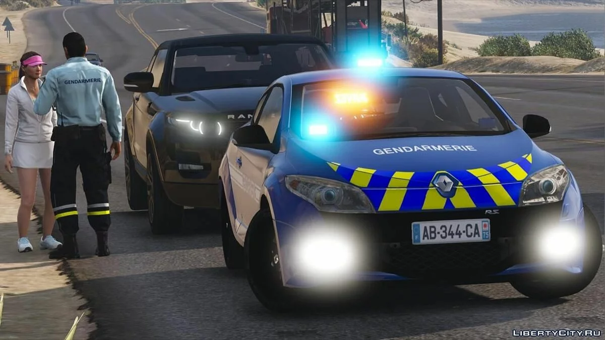 RENAULT Megane R.S. Gendarmerie ERI[ELS] / GTA 5